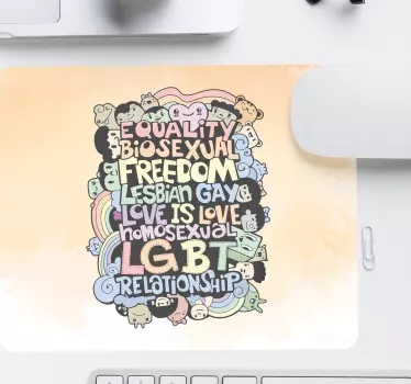 ζωγραφίζοντας ονόματα lgbt περισσότερων ποντικιών - TenStickers