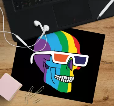 Lgbt κρανίο χρώματος περισσότερα ποντίκια - TenStickers