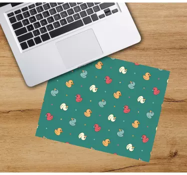 πολύχρωμα λαστιχένια παπάκια πρωτότυπο mousepad - TenStickers