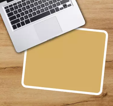 αυθεντικό mousepad σε χρώματα ώχρας - TenStickers