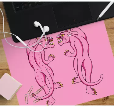 πρωτότυπο ποντίκι ροζ πάνθηρα - TenStickers