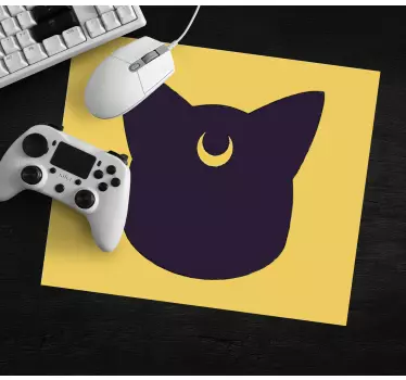 Sailor moon cat anime mouse mat - TenStickers