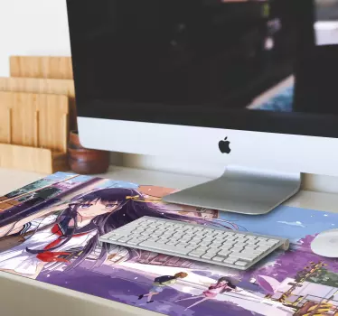σχολείο κορίτσι anime ποντίκι χαλάκι - TenStickers