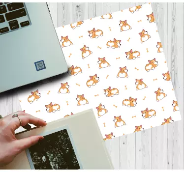 πρωτότυπο mousepad super-doggo - TenStickers