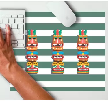παραδοσιακό τοτέμ πρωτότυπο ποντίκι - TenStickers