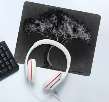 ιτιά σε σκανδιναβικά χρώματα πρωτότυπο mousepad - TenStickers