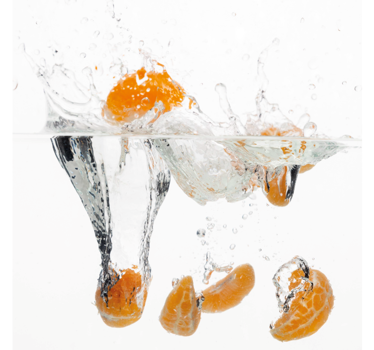 Pολό κουζίνας φρούτα στο νερό - TenStickers