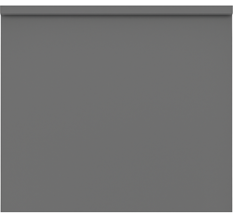 Γκρι ρολό κουρτίνας απλό κομψό χρώμα - TenStickers