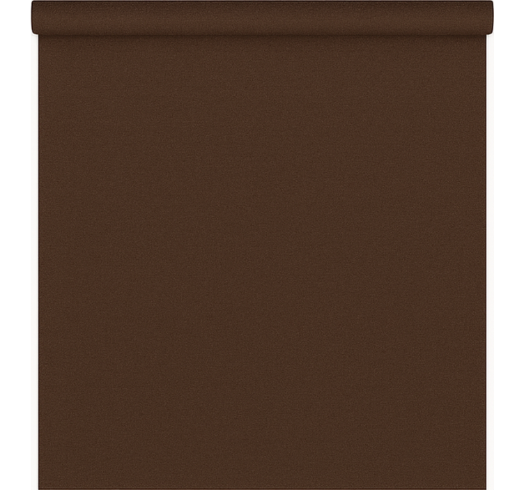 Pολό κουρτίνα για σαλόνι σκούρο καφέ μονόχρωμο - TenStickers