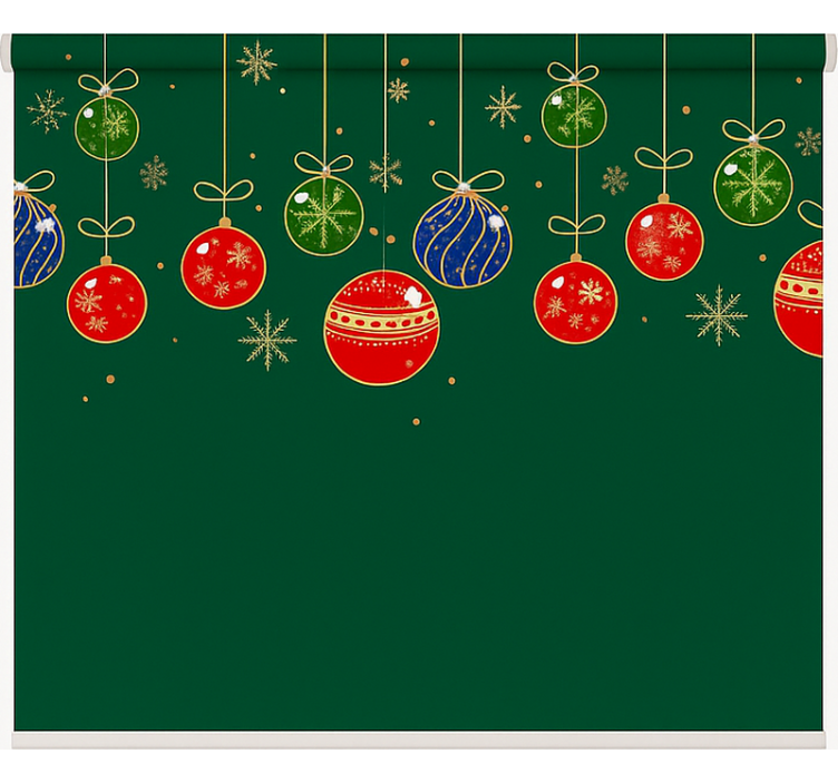 Pολό κουρτίνα για σαλόνι μινιμαλιστικά φωτιστικά με μπιχλιμπίδια - TenStickers