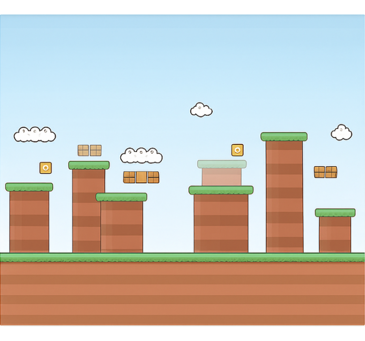 Pολό στόρι για φορητό υπολογιστή ενεργοποιήστε τα μπλοκ παιχνιδιώ - TenStickers