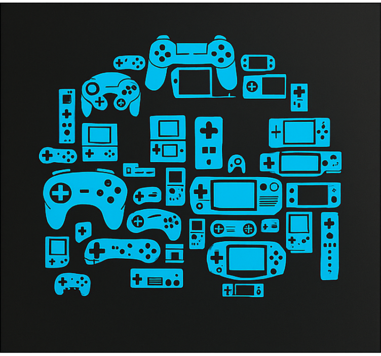 Pολό στόρι για φορητό υπολογιστή ρομπότ ελεγκτή παιχνιδιών - TenStickers