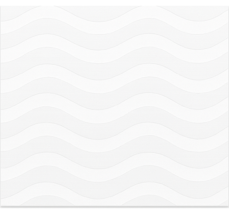 Pολό για εφήβους λευκά και γκρίζα κύματα - TenStickers