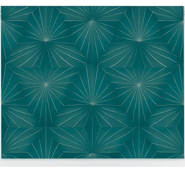 Pολό για εφήβους γεωμετρική έκρηξη αστεριών - TenStickers