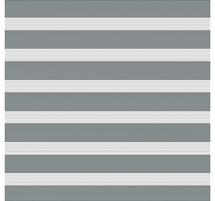 Pολό στην τραπεζαρία γκρι ριγέ μοτίβο - TenStickers