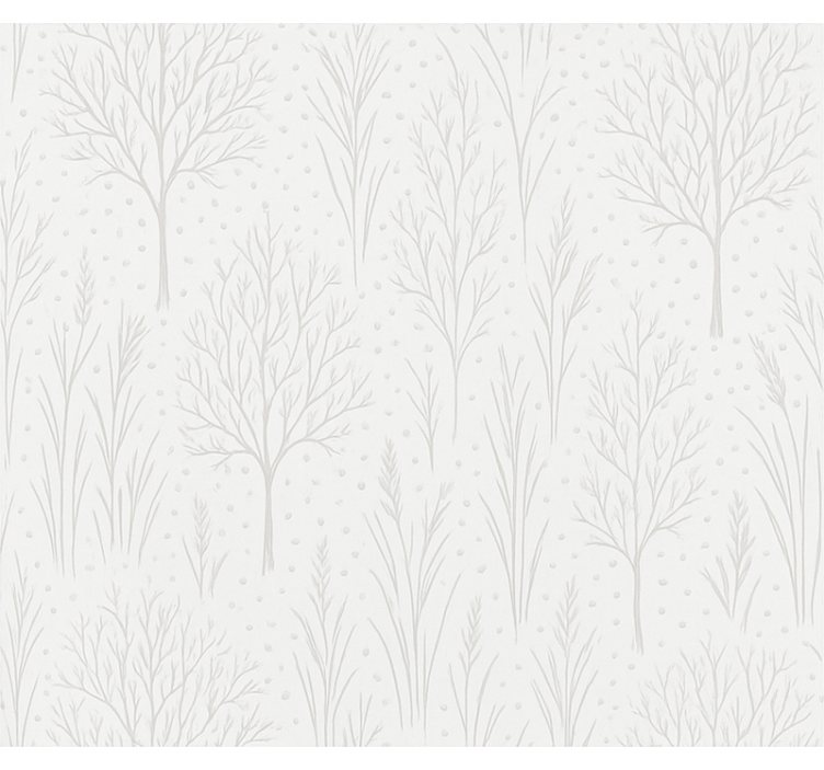 Pολό στην τραπεζαρία κλασικό λευκό αδιαφανές - TenStickers