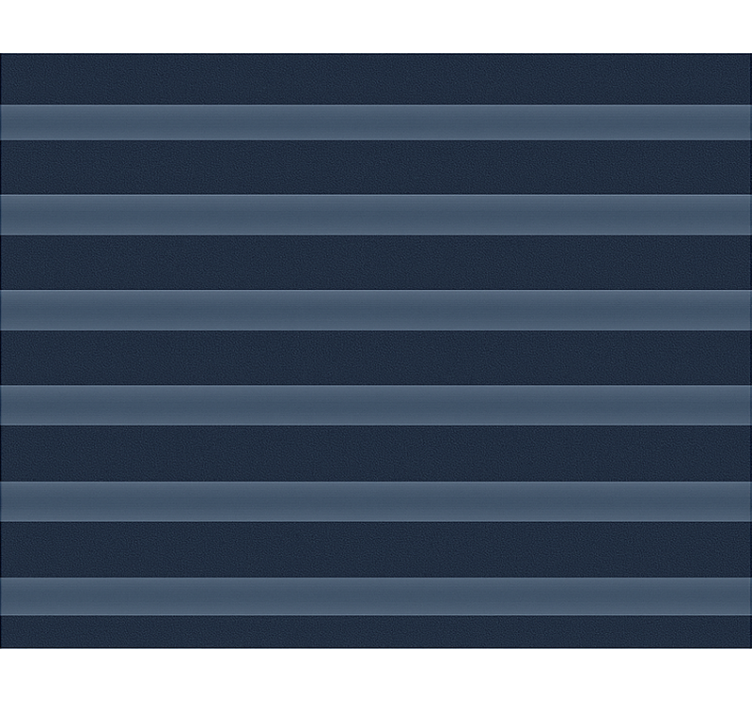 Pολό στην τραπεζαρία μπλε σκούρο μπλε ρίγες - TenStickers