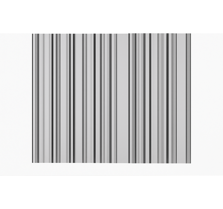 Pολό στην τραπεζαρία γκρι παλέτα κάθετης λωρίδας - TenStickers