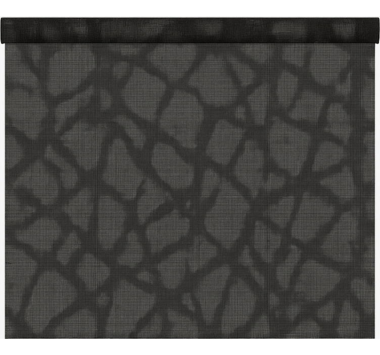 Pολό για γραφεία διάφανο μαύρο/γκρι - TenStickers