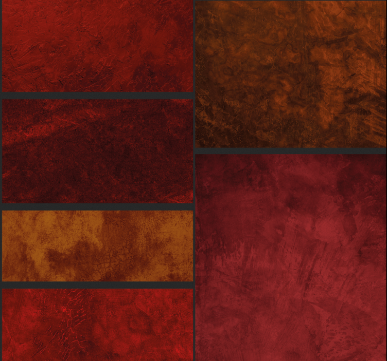 Πολό τυφλό γραφείο στο σπίτι με σχέδιο υφασμάτων - TenStickers