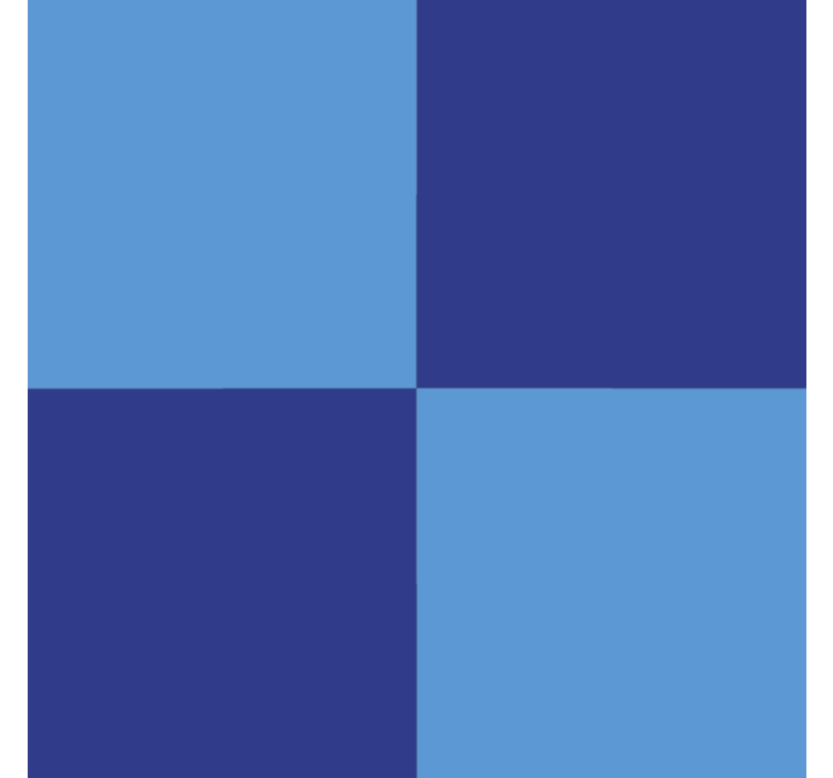 Mπλε ρολό κουρτίνας με σκοτεινό και μπλε μοτίβο - TenStickers