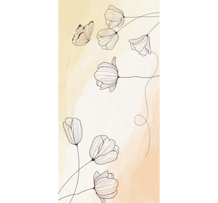 υπέροχα λουλούδια και τυφλά φυτά - TenStickers