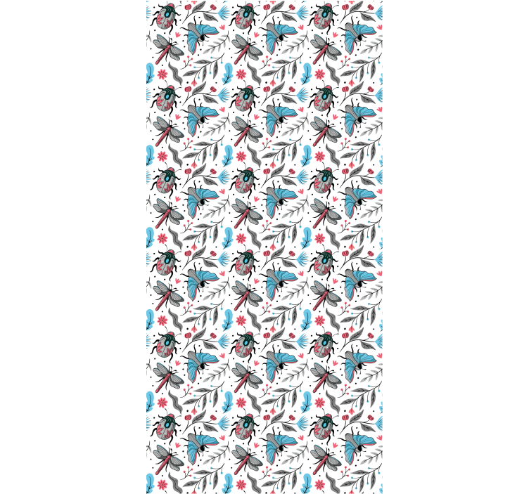 τυφλά λουλούδια και έντομα - TenStickers