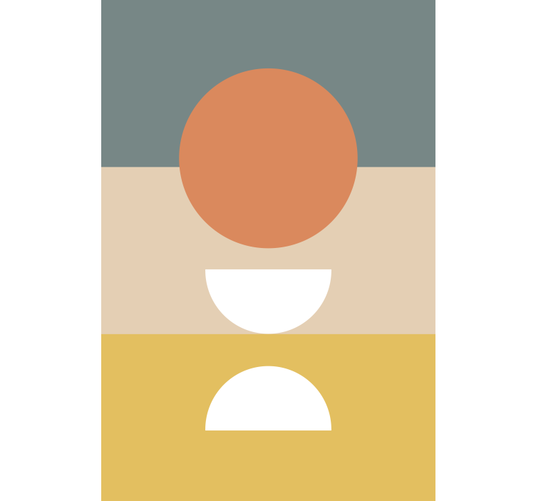 Pολό στόρι μοντέρνο διάταξη γεωμετρικών σχημάτων - TenStickers