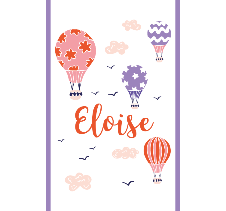 Pολό για παιδιά προσαρμοσμένα μπαλόνια ζεστού αέρα - TenStickers