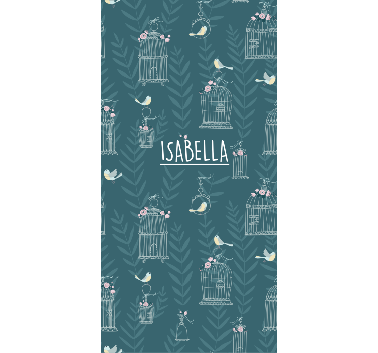 σκανδιναβικά λουλούδια με τυπωμένη σκιά παραθύρου - TenStickers