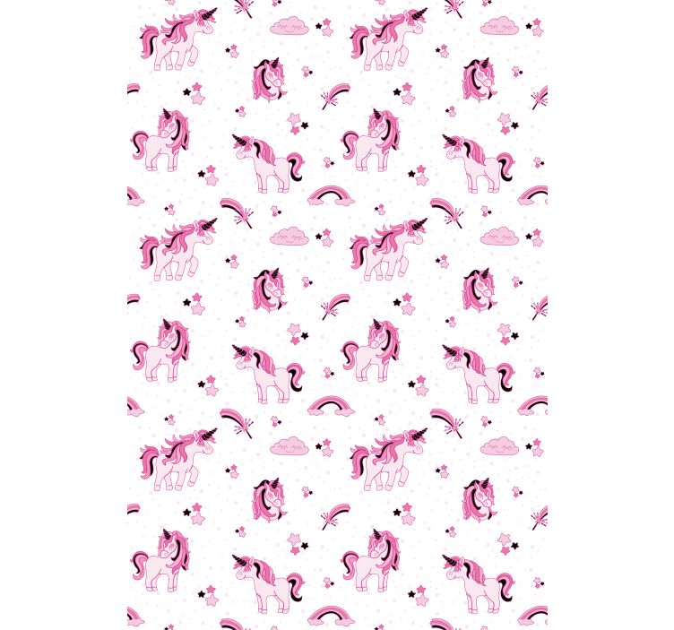 Pολό για παιδιά Εκτύπωση φαντασίας μονόκερου - TenStickers