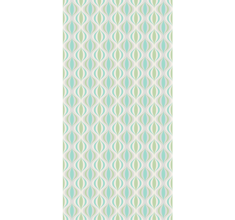 Ρολό κουρτίνας με υφή και μοτίβο κυματιστούς. - TenStickers