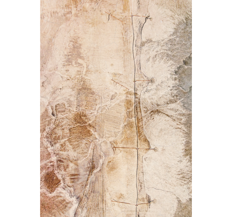 Pολό κουρτίνας με υφή και μοτίβο αφηρημένα σχέδια ψαμμίτη - TenStickers