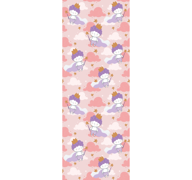 κινούμενα σχέδια πριγκίπισσα μοτίβο εκλεκτής ποιότητας ρολό τυφλό - TenStickers