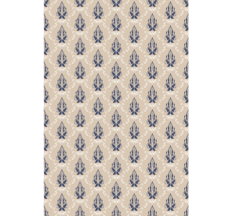 στένσιλ διακοσμητικό και μπλε κλασικό στόρι - TenStickers