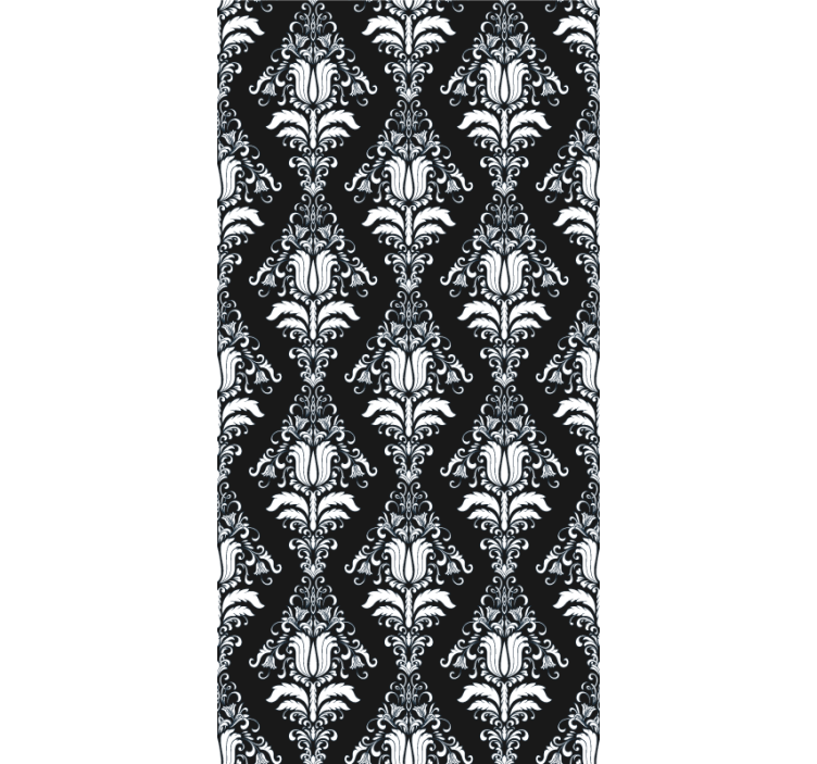 Kομψό ρολό στόρι διαχρονικό βοτανικό μοτίβο - TenStickers