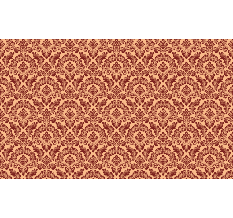 Kομψό ρολό στόρι περίπλοκο floral θέμα - TenStickers