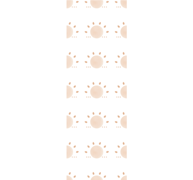 αφηρημένη minimal sun nordic blind - TenStickers