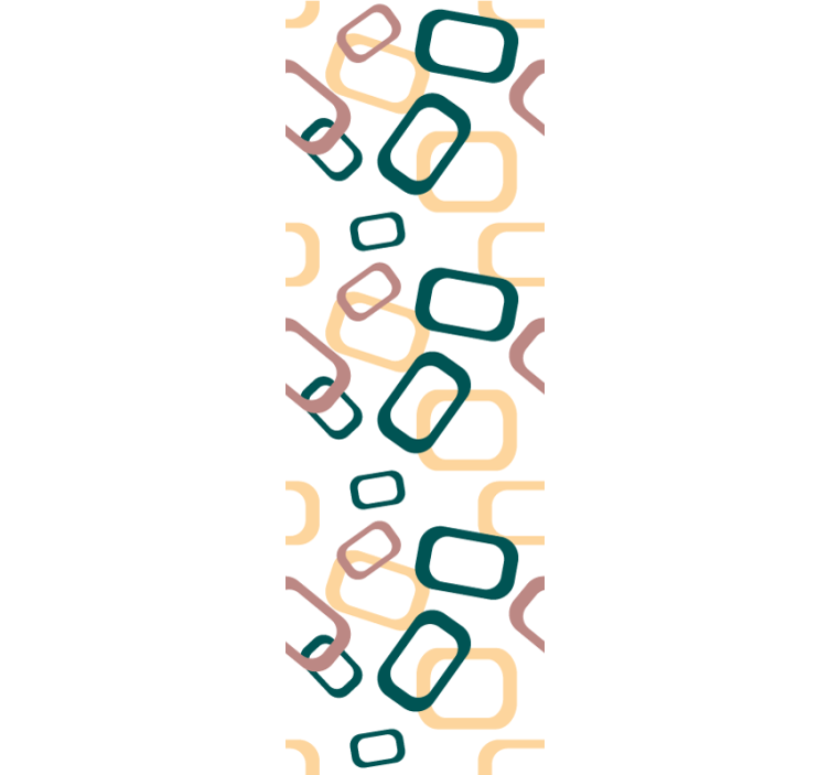 αφηρημένες ακανόνιστες μορφές nordic blind - TenStickers