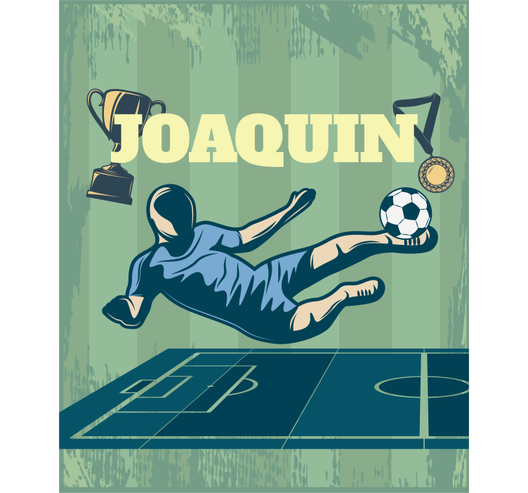 ποδόσφαιρο με όνομα τυφλό ποδόσφαιρο - TenStickers