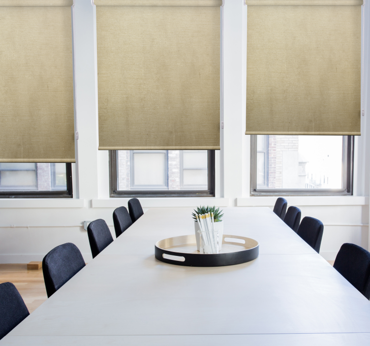 μπεζ αποχρώσεις ρουστίκ ρολό τυφλό - TenStickers