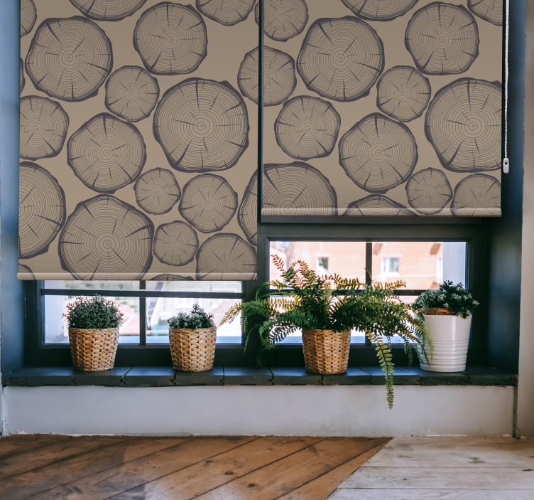 ρουστίκ ρολό κορμός δέντρου - TenStickers