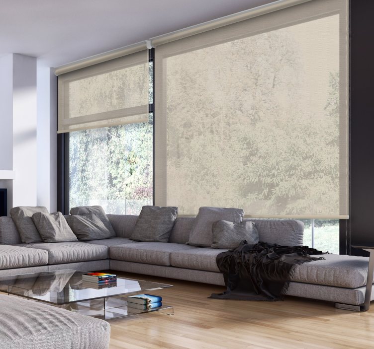 τυφλό σαλονιού μπεζ οθόνη - TenStickers