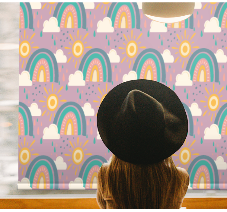 Pολό για παιδιά ουράνια τόξα και ήλιους - TenStickers