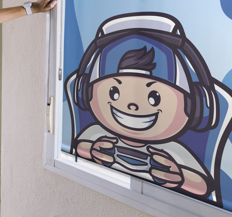 Pολό στόρι για φορητό υπολογιστή χαρούμενος χαρακτήρας - TenStickers