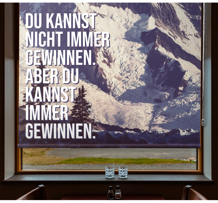 Pολό για γραφεία βυθίστε τις βουνοκορφές gewinnen - TenStickers