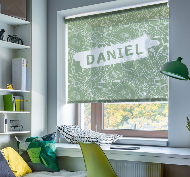 Pολό για εφήβους πράσινη σχολική κιμωλία - TenStickers