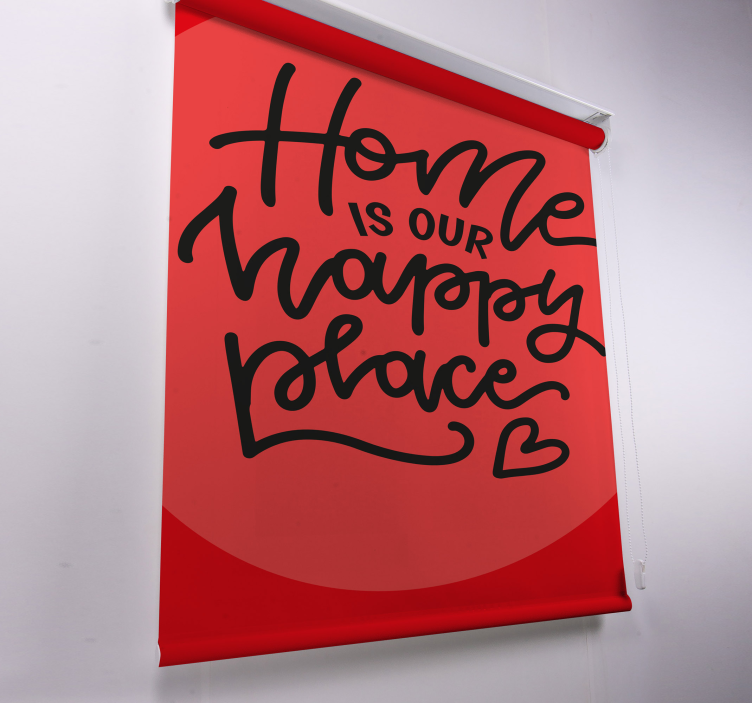 χαριτωμένο μαύρο κείμενο σαλόνι τυφλό - TenStickers