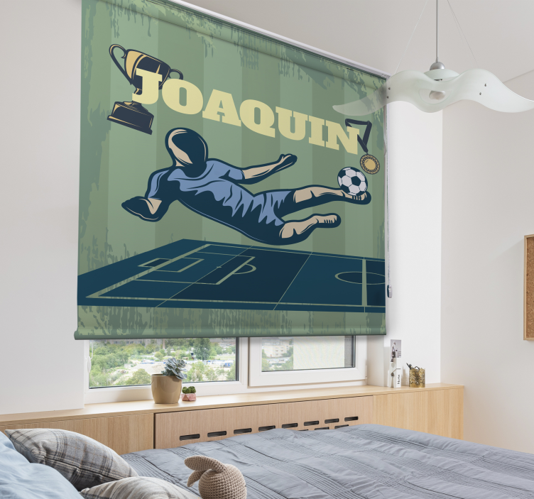 ποδόσφαιρο με όνομα τυφλό ποδόσφαιρο - TenStickers