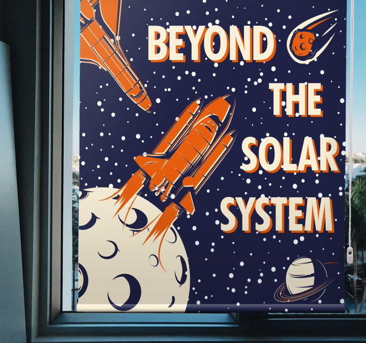 Pολό στόρι για φορητό υπολογιστή Διαστημική Εξερεύνηση - TenStickers